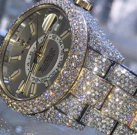 Icy Rolex.